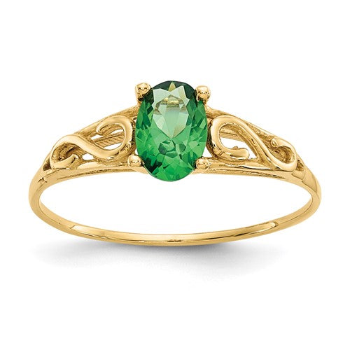 14k-madi-k-synthetic-emerald-ring-SolomonJeweler-Wichita-KS-CustomJewelry