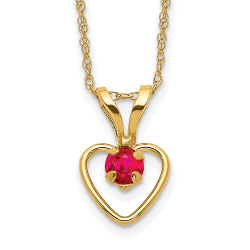 14k-madi-k-3mm-ruby-heart-birthstone-necklace-SolomonJeweler-Wichita-KS-CustomJewelry