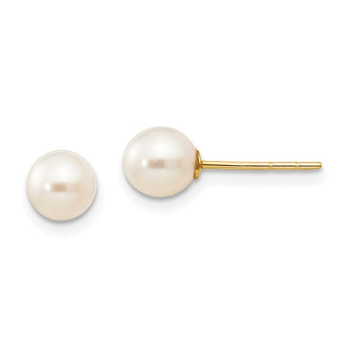 14k-madi-k-5-6mm-white-near-round-freshwater-cultured-pearl-post-earrings-SolomonJeweler-Wichita-KS-CustomJewelry