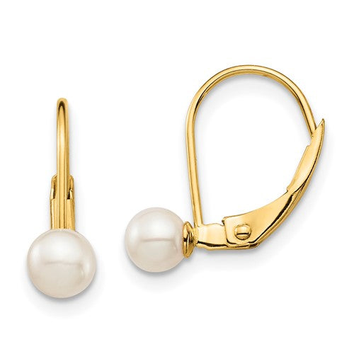 14k-madi-k-4-5mm-white-round-fw-cultured-pearl-leverback-earrings-SolomonJeweler-Wichita-KS-CustomJewelry