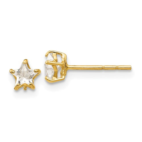 14k-madi-k-cz-4mm-star-post-earrings-SolomonJeweler-Wichita-KS-CustomJewelry