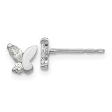 14k-white-gold-madi-k-cz-butterfly-post-earrings-SolomonJeweler-Wichita-KS-CustomJewelry
