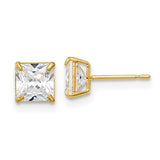 14k-madi-k-5mm-square-cz-basket-set-stud-earrings-SolomonJeweler-Wichita-KS-CustomJewelry