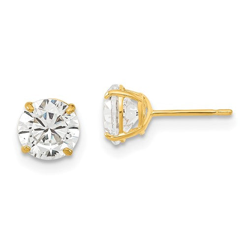 14k-madi-k-6mm-round-cz-basket-set-stud-earrings-SolomonJeweler-Wichita-KS-CustomJewelry