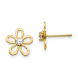 14k-madi-k-cz-childrens-flower-post-earrings-SolomonJeweler-Wichita-KS-CustomJewelry