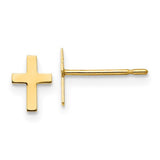 14k-madi-k-childrens-cross-post-earrings-SolomonJeweler-Wichita-KS-CustomJewelry