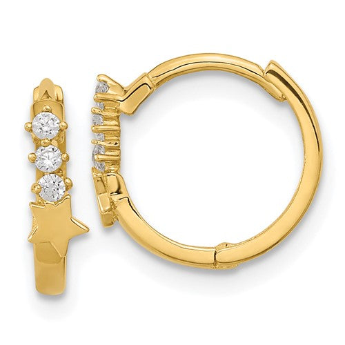 14k-madi-k-cz-shooting-star-hinged-hoop-earrings-SolomonJeweler-Wichita-KS-CustomJewelry