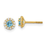 14k-madi-k-polished-blue-and-clear-cz-post-earrings-SolomonJeweler-Wichita-KS-CustomJewelry