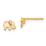14k-madi-k-two-tone-childrens-mop-elephant-post-earrings-SolomonJeweler-Wichita-KS-CustomJewelry