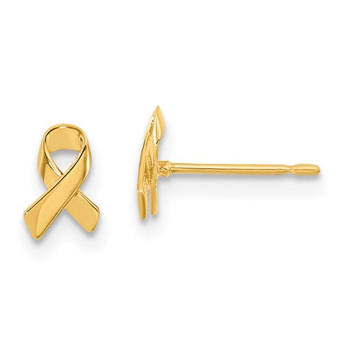 14k-madi-k-awareness-ribbon-post-earrings-SolomonJeweler-Wichita-KS-CustomJewelry