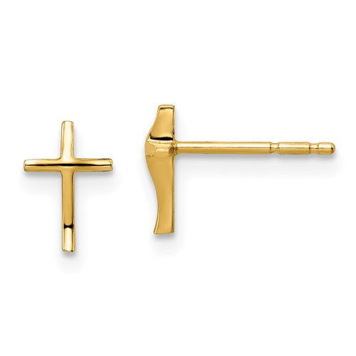 14k-madi-k-cross-post-earrings-SolomonJeweler-Wichita-KS-CustomJewelry