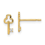 14k-madi-k-cz-key-post-earrings-SolomonJeweler-Wichita-KS-CustomJewelry