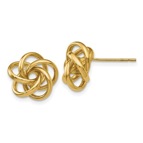 14k-love-knot-earrings-SolomonJeweler-Wichita-KS-CustomJewelry