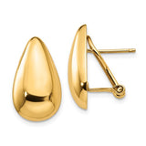 14k-polished-teardrop-omega-back-post-earrings-SolomonJeweler-Wichita-KS-CustomJewelry