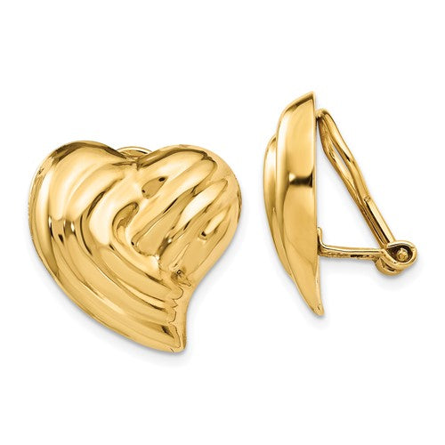 14k-non-pierced-heart-earrings-SolomonJeweler-Wichita-KS-CustomJewelry