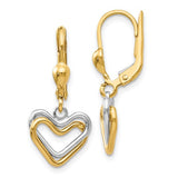 14k-two-tone-heart-leverback-dangle-earrings-SolomonJeweler-Wichita-KS-CustomJewelry