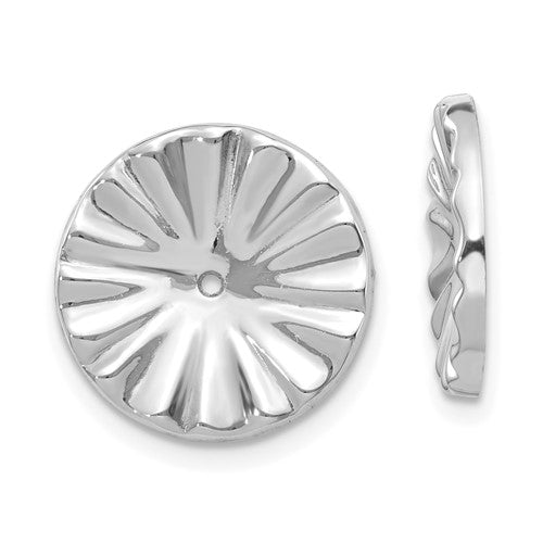 14k-white-gold-fancy-earring-jackets-SolomonJeweler-Wichita-KS-CustomJewelry