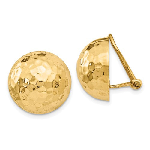 14k-omega-clip-16mm-hammered-non-pierced-earrings-SolomonJeweler-Wichita-KS-CustomJewelry