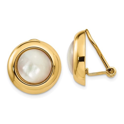 14k-omega-clip-mop-non-pierced-earrings-SolomonJeweler-Wichita-KS-CustomJewelry