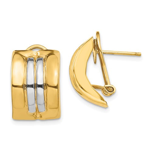 14k-rhodium-omega-post-earrings-SolomonJeweler-Wichita-KS-CustomJewelry