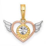 14k-with-white-rhodium-and-rose-tone-heart-with-wings-charm-SolomonJeweler-Wichita-KS-CustomJewelry