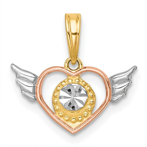 14k-with-white-rhodium-and-rose-tone-heart-with-wings-charm-SolomonJeweler-Wichita-KS-CustomJewelry