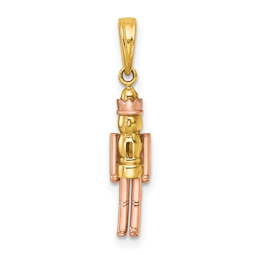14k-with-rose-plating-polished-nut-cracker-charm-SolomonJeweler-Wichita-KS-CustomJewelry