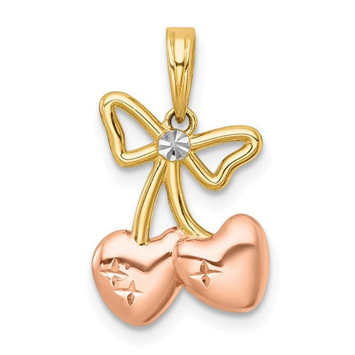14k-with-white-rhodium-and-rose-plating-polished-heart-cherries-charm-SolomonJeweler-Wichita-KS-CustomJewelry
