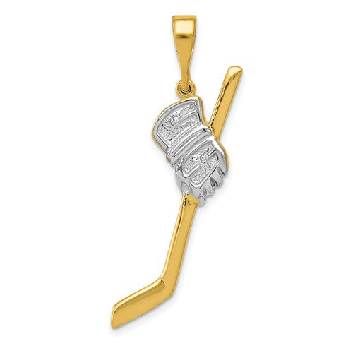 14k-w-rhodium-solid-polished-hockey-stick-pendant-SolomonJeweler-Wichita-KS-CustomJewelry