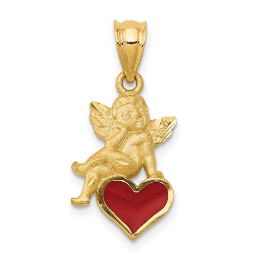 14k-enameled-angel-on-heart-pendant-SolomonJeweler-Wichita-KS-CustomJewelry