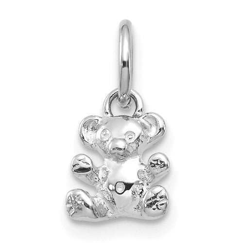14k-white-gold-teddy-bear-charm-SolomonJeweler-Wichita-KS-CustomJewelry