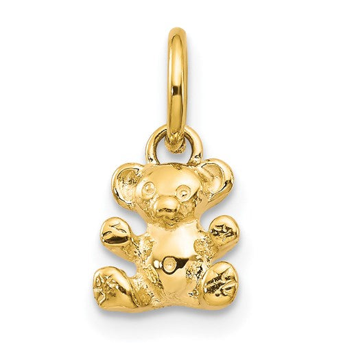 14k-polished-teddy-bear-charm-SolomonJeweler-Wichita-KS-CustomJewelry