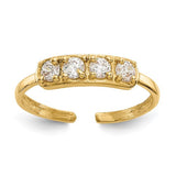 14k-cz-toe-ring-SolomonJeweler-Wichita-KS-CustomJewelry