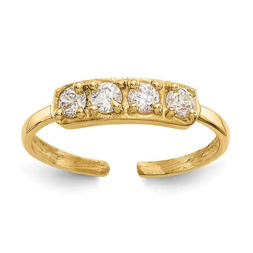 14k-cz-toe-ring-SolomonJeweler-Wichita-KS-CustomJewelry