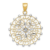 14k-white-rhodium-diamond-cut-filigree-pendant-SolomonJeweler-Wichita-KS-CustomJewelry