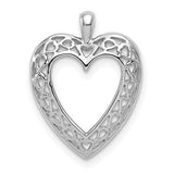 14k-white-cut-out-heart-pendant-SolomonJeweler-Wichita-KS-CustomJewelry