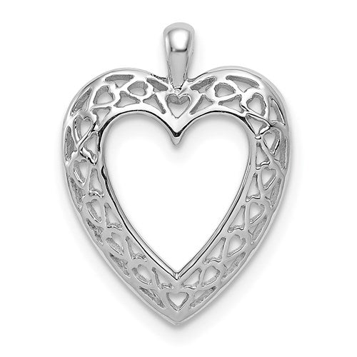 14k-white-cut-out-heart-pendant-SolomonJeweler-Wichita-KS-CustomJewelry
