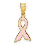 14k-small-enameled-awareness-ribbon-pendant-SolomonJeweler-Wichita-KS-CustomJewelry