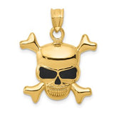 14k-enameled-skull-pendant-SolomonJeweler-Wichita-KS-CustomJewelry