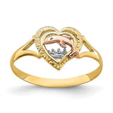 14k-yellow-and-rose-gold-w-rhodium-dolphin-in-heart-ring-SolomonJeweler-Wichita-KS-CustomJewelry