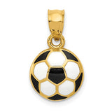 14k-enameled-soccer-ball-pendant-SolomonJeweler-Wichita-KS-CustomJewelry