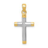 14k-w-rhodium-cross-pendant-SolomonJeweler-Wichita-KS-CustomJewelry