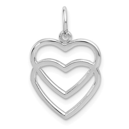 14k-white-gold-double-heart-charm-SolomonJeweler-Wichita-KS-CustomJewelry