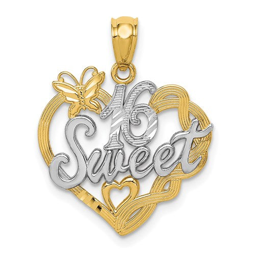 14k-and-rhodium-sweet-16-pendant-SolomonJeweler-Wichita-KS-CustomJewelry