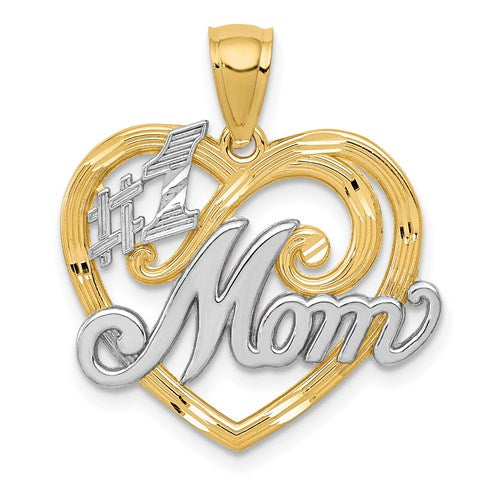 14k-and-rhodium-1-mom-heart-pendant-SolomonJeweler-Wichita-KS-CustomJewelry