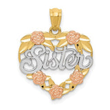 14k-two-tone-w-white-rhodium-sister-heart-pendant-SolomonJeweler-Wichita-KS-CustomJewelry