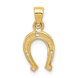 14k-horseshoe-pendant-SolomonJeweler-Wichita-KS-CustomJewelry