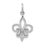 14k-white-gold-fleur-de-lis-charm-SolomonJeweler-Wichita-KS-CustomJewelry