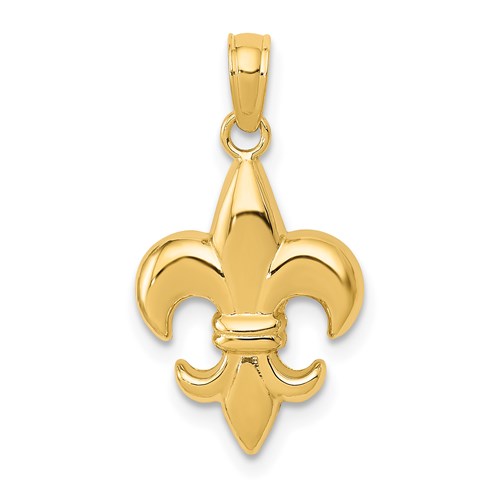 14k-small-fleur-de-lis-pendant-SolomonJeweler-Wichita-KS-CustomJewelry