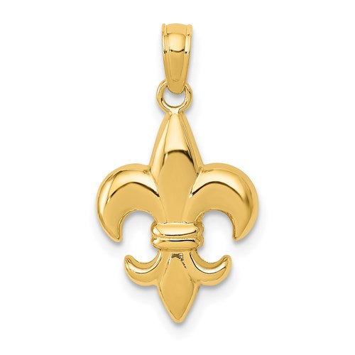 14k-small-fleur-de-lis-pendant-SolomonJeweler-Wichita-KS-CustomJewelry